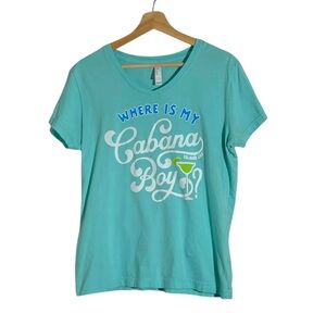 Cabana Boy T-Shirt -‎ beach vacation summer funnyTi Shirt Size L